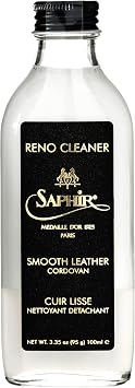 SAPHIR Medaille dOr Reno Cleaner - Professional Leather Cleaner for Deep Cleansing and Stain Removal on Smooth and Exotic Leathers