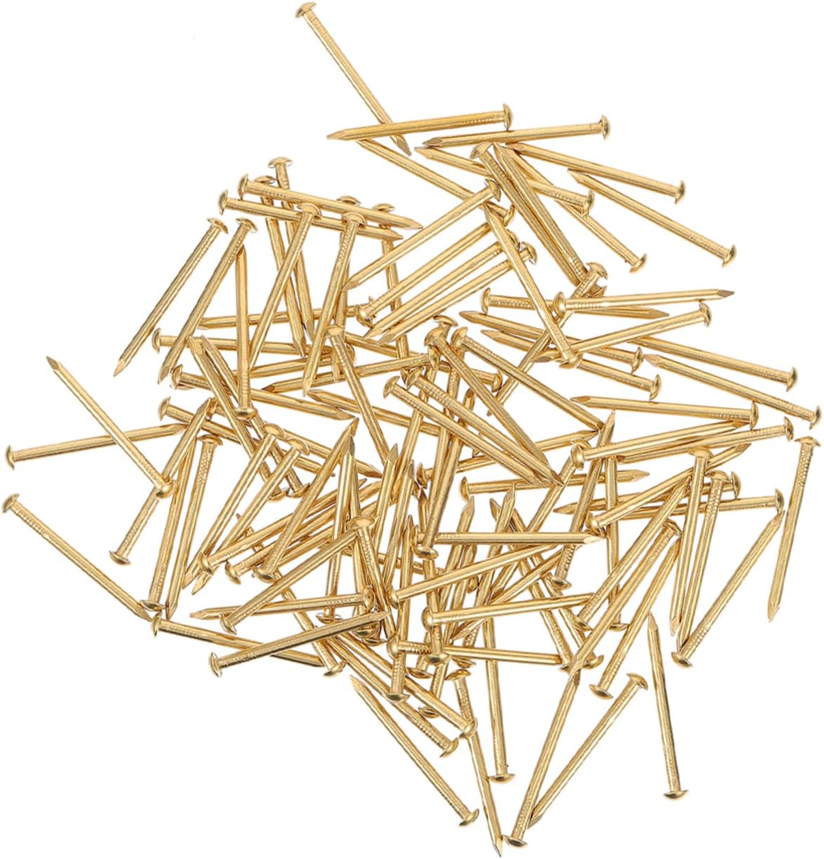 Copper Round Head Nails 2030 Pieces Assorted Pack for Hanging Pictures and Decorating