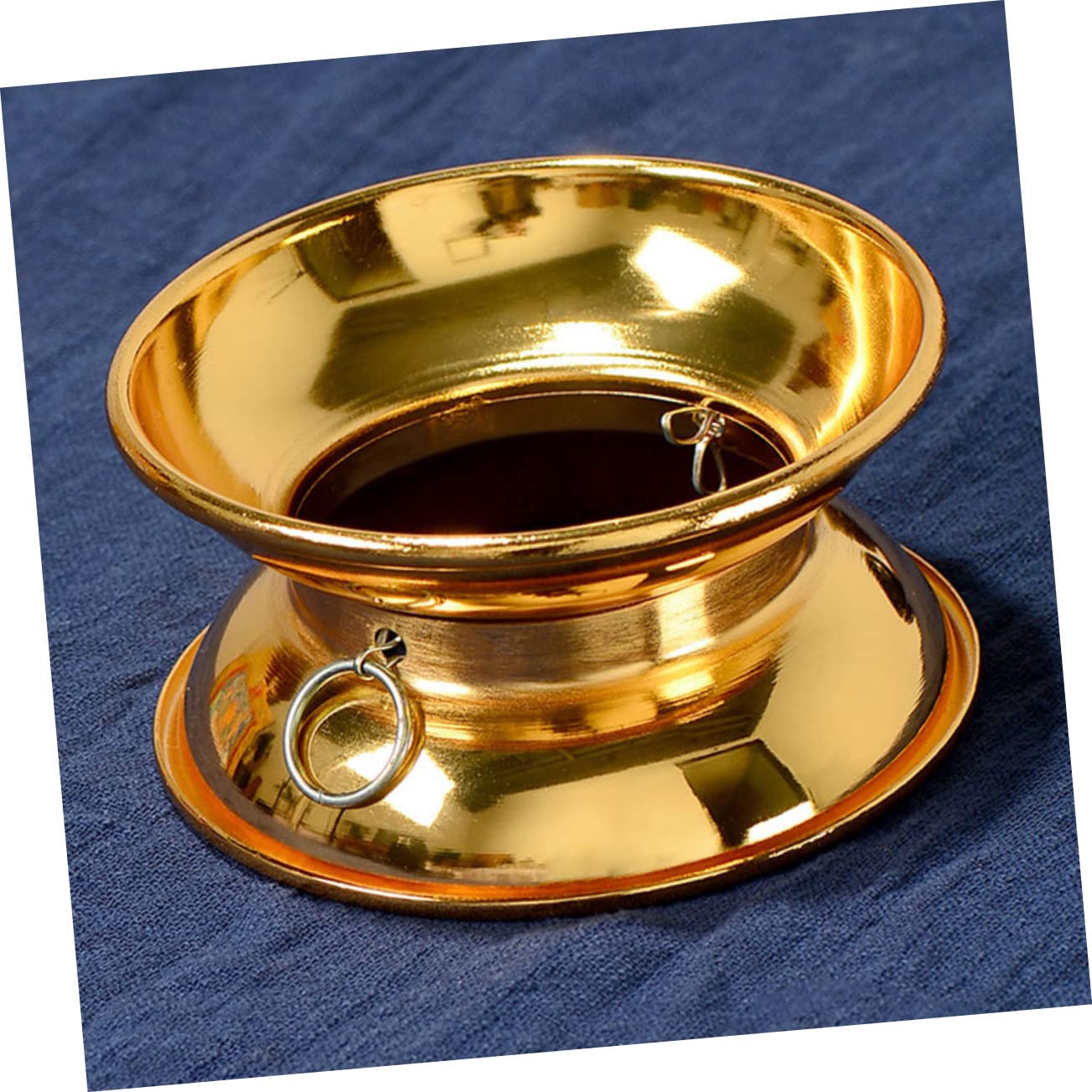 5 pezzi Decorazione spirituale Ciotole per chakra Ciotole per offerte d'acqua Ciotole per mano da meditazione Musica per meditazione Ciotola per il suono Guarigione Cuscino per la meditazione Strum