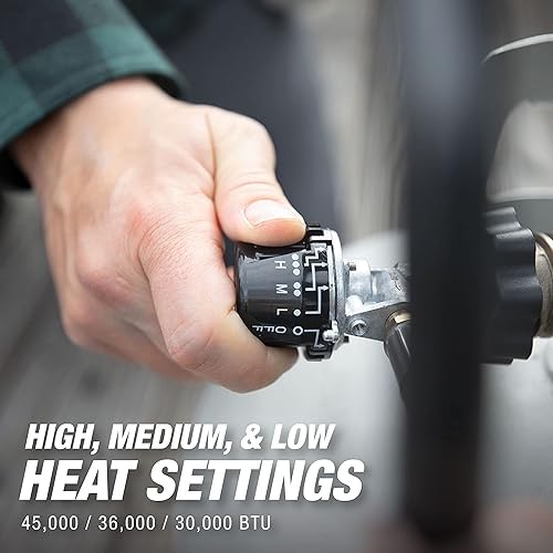 Miniatura 13 de Mr. Heater – Calentador de parte superior de tanque, de 30 000-45 000 BTU, 540 grados