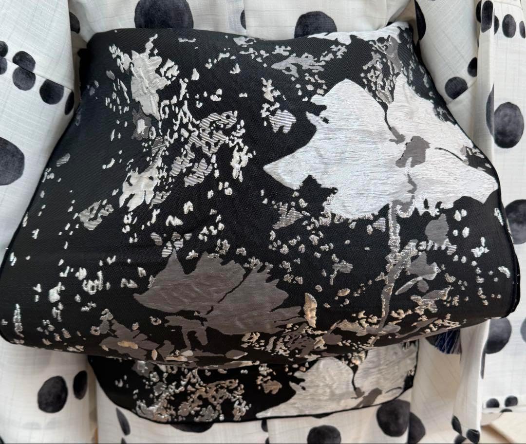 完売色 京野菜辻梅機業店 謹製 西陣九寸名古屋帯 京都