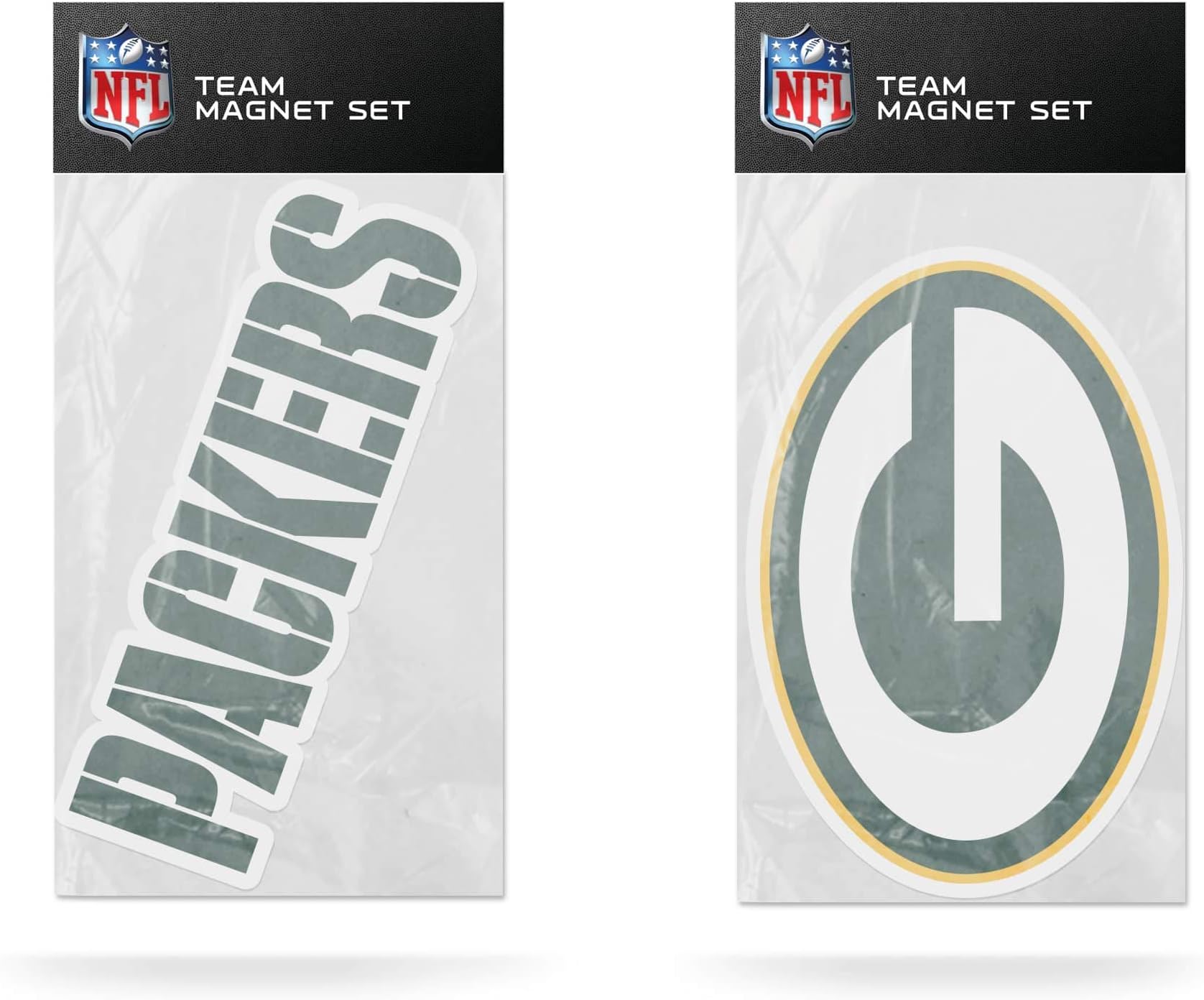 Rico Industries NFL Green Bay Packers 2-Pack Magnet Set