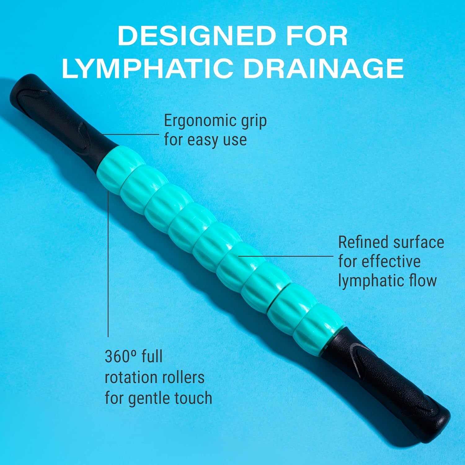 Bodylastics Deep Tissue Massage Roller Stick to Relieve Muscles Soreness, Cramping, Tightness for Legs, Back, Shoulder & Calf 4