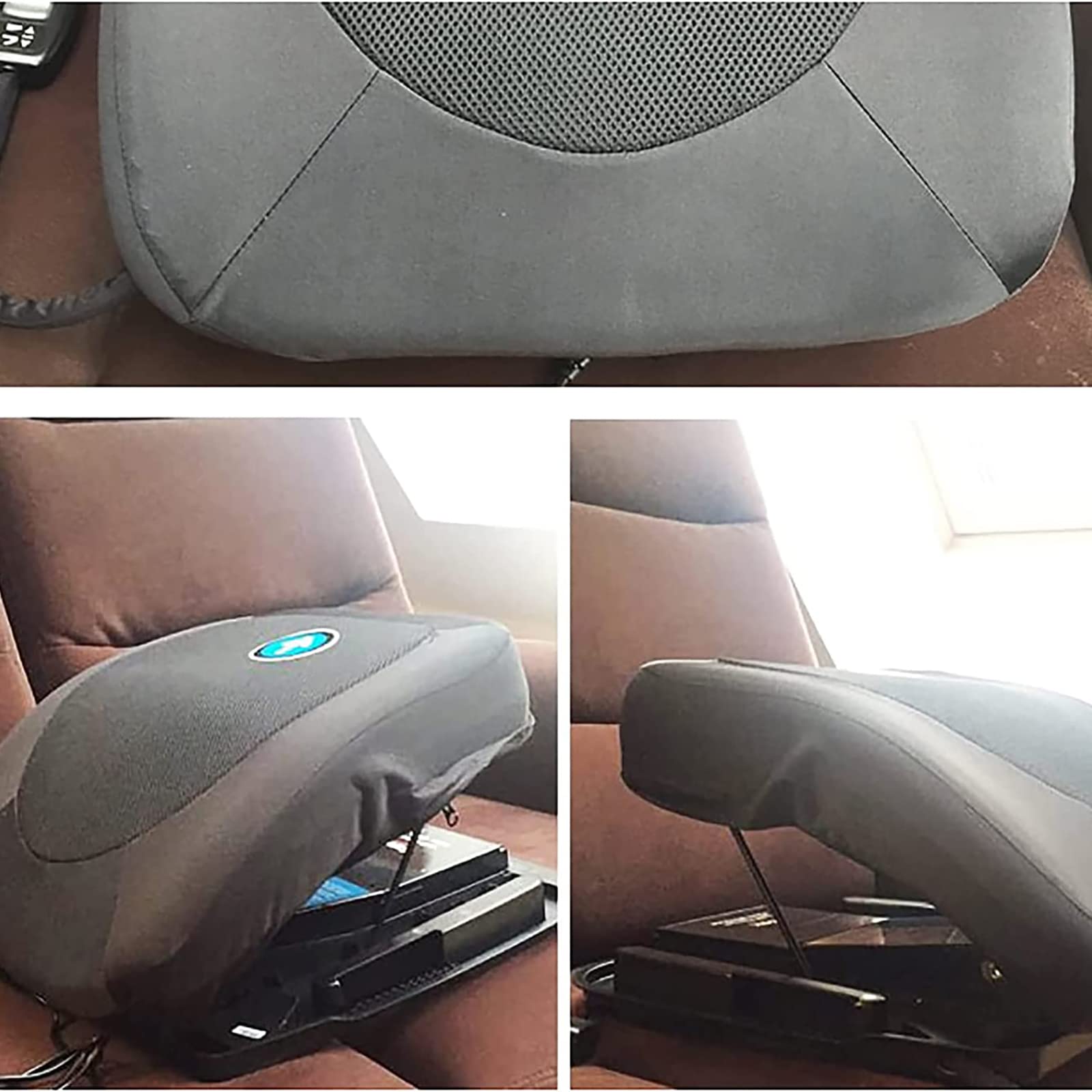 Sedile assistito elettrico, ausilio per la mobilità del cuscino portatile, l'operazione di sollevamento della chiave è conveniente, cuscino di assistenza per il sedile di sollevamento regolabile