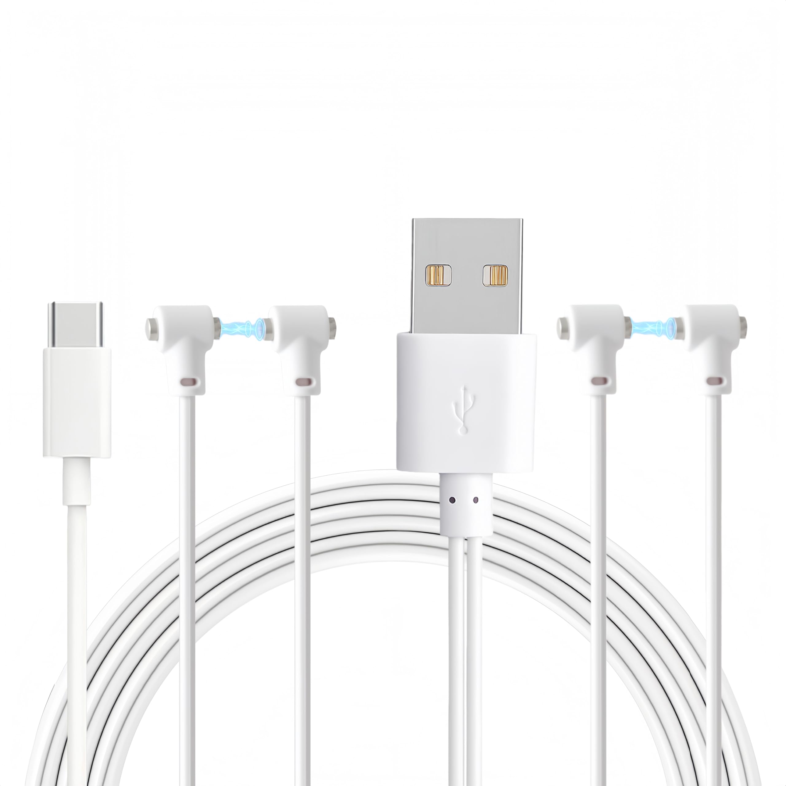 Cargador Magnético Universal para Masajeadores Íntimos, Cable de Carga Rápida USB tipo A 80cm con Puerto Ajustable Compatible con juguetes recargables, Dispositivos Íntimos y Vibradores (1 Piezas) — view 9