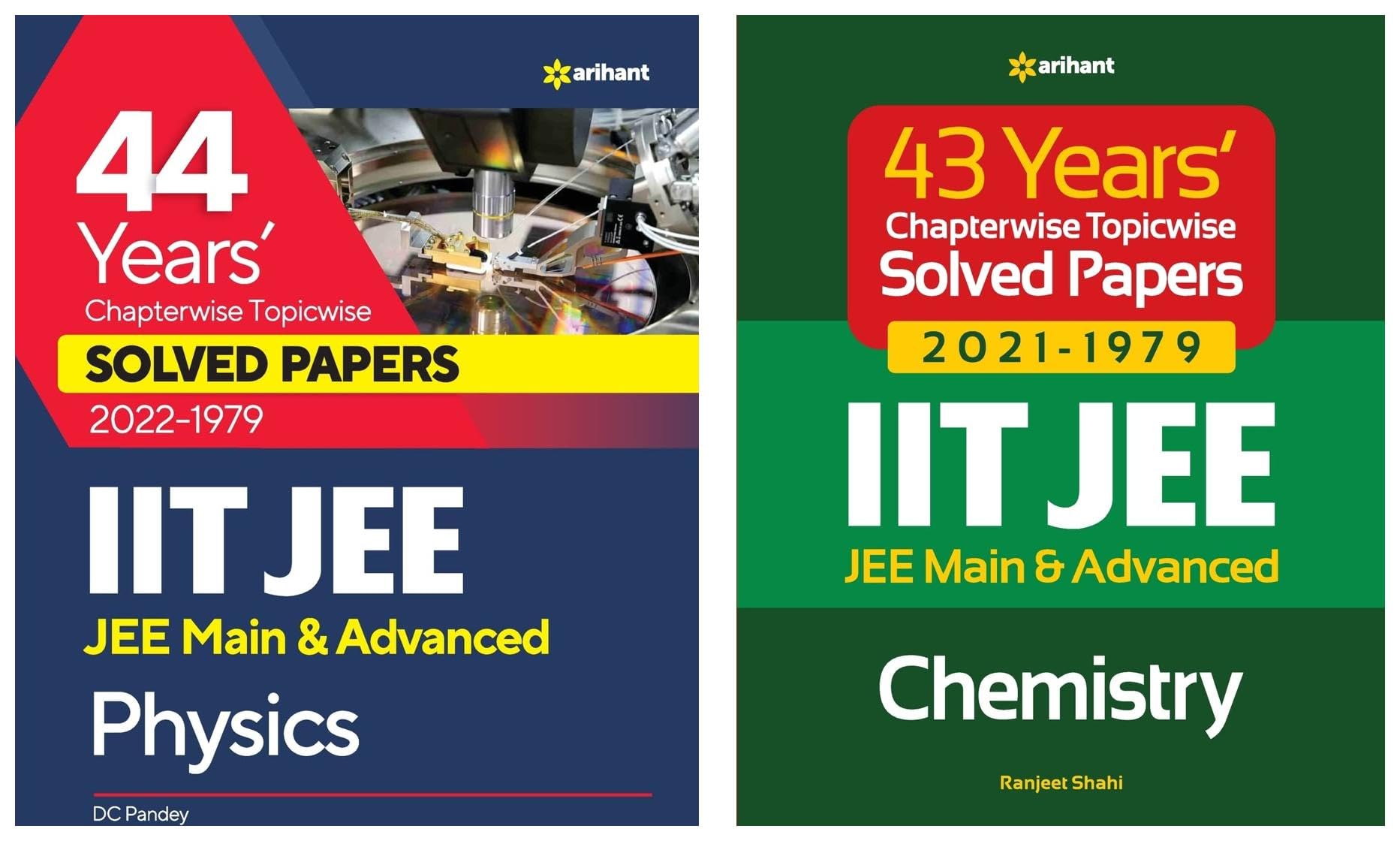 Buy 44 Years' Chapterwise Topicwise SOLVED PAPERS 2023-1979 IIT JEE ...