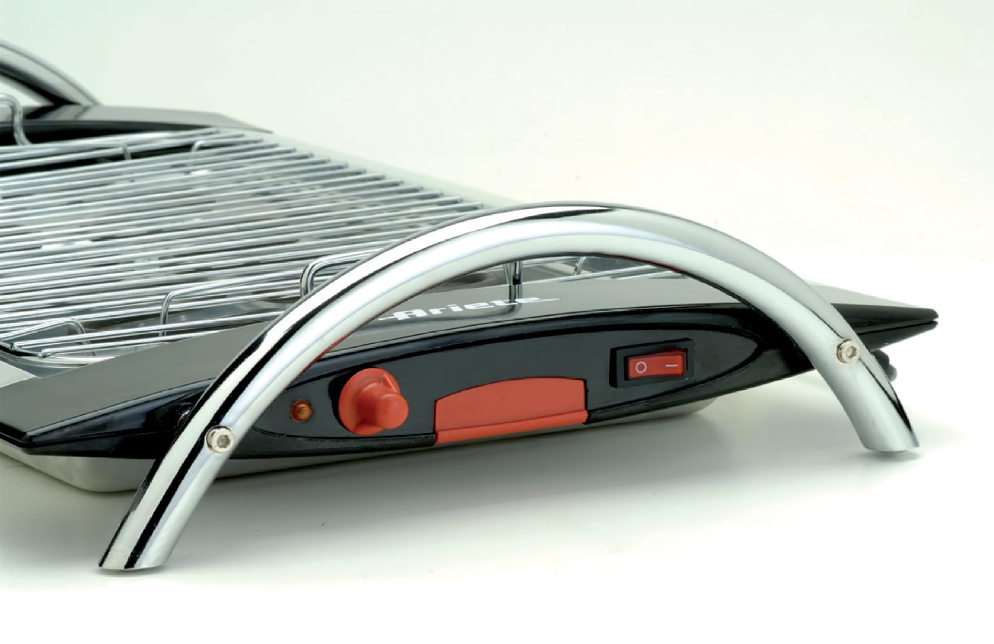 Ariete 732 Churrasco Grill Doppia Griglia con Vassoio in Alluminio, Potenza 2000 W, Regolazione Temperatura da 60° a 250°