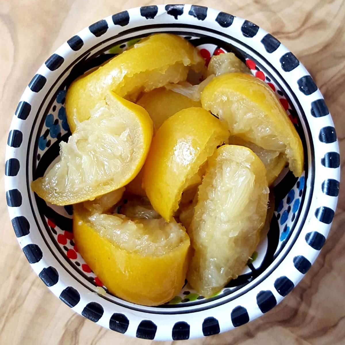 Marokkanische eingelegte Salzzitronen 200g | Original aus Marokko | Perfekt für die Nordafrikanische Küche & Feinschmecker Tajine | Salzzitronen im Glas | von La Natura (Packung mit 2)