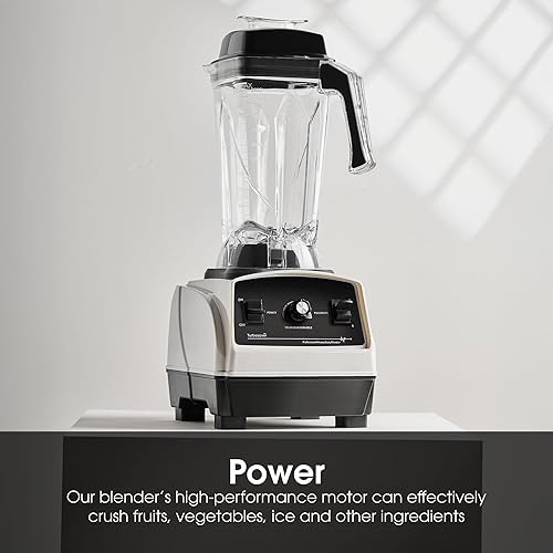 Miniatura 7 de Turbosaver Licuadora profesional TB79 1800W - 3.5HP, 35.000 RPM, grado comercial, trituración de hielo, tarro Tritan de 3.6L