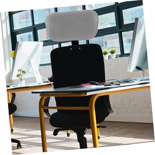 Miniatura 7 de Operitacx Almohada ajustable para silla de computadora, silla de oficina, reposacabezas para soporte de cuello, almohada ergonómica cómoda para
