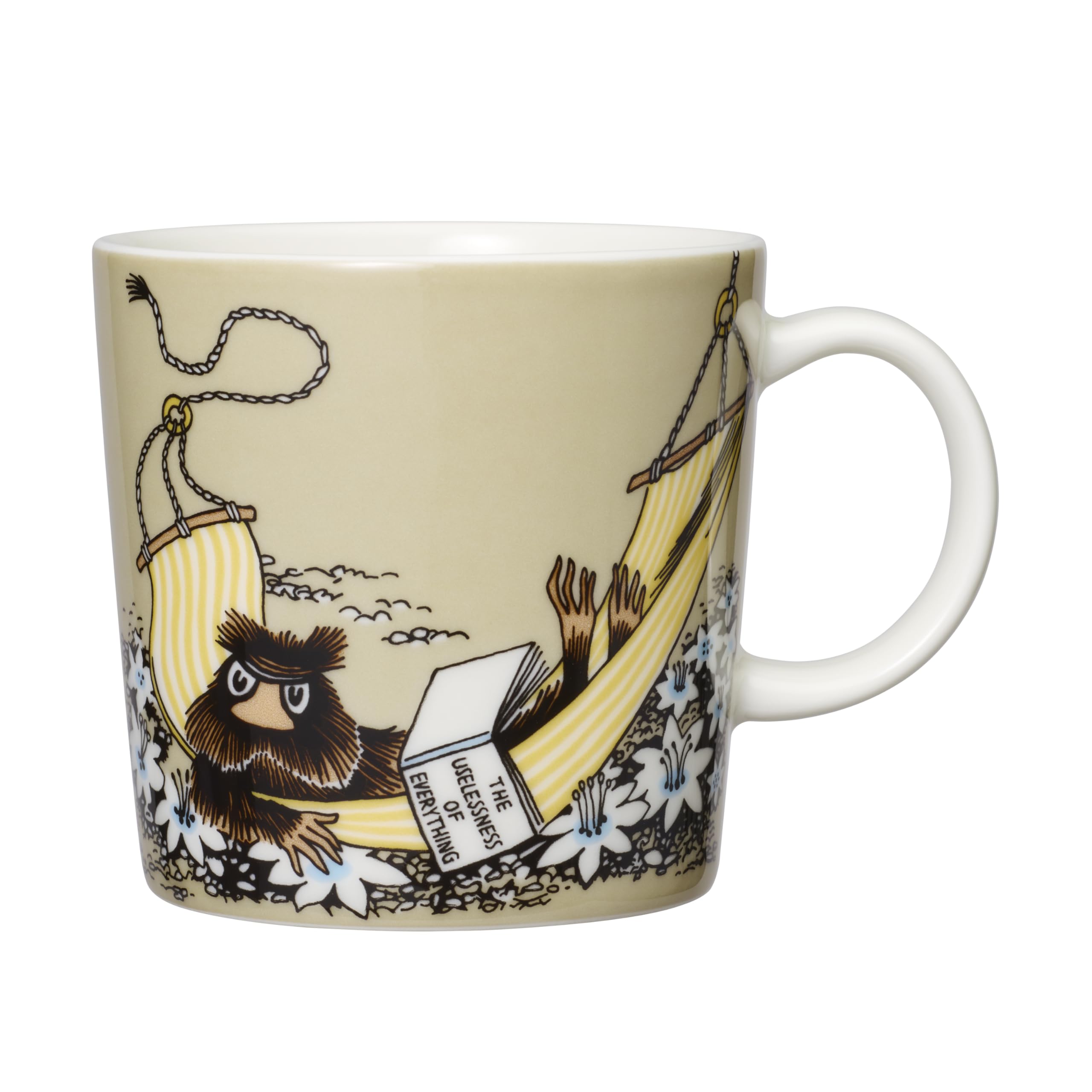 Amazon.com | Arabia Moomin Mug 10oz Muskrat Beige: Coffee Cups & Mugs