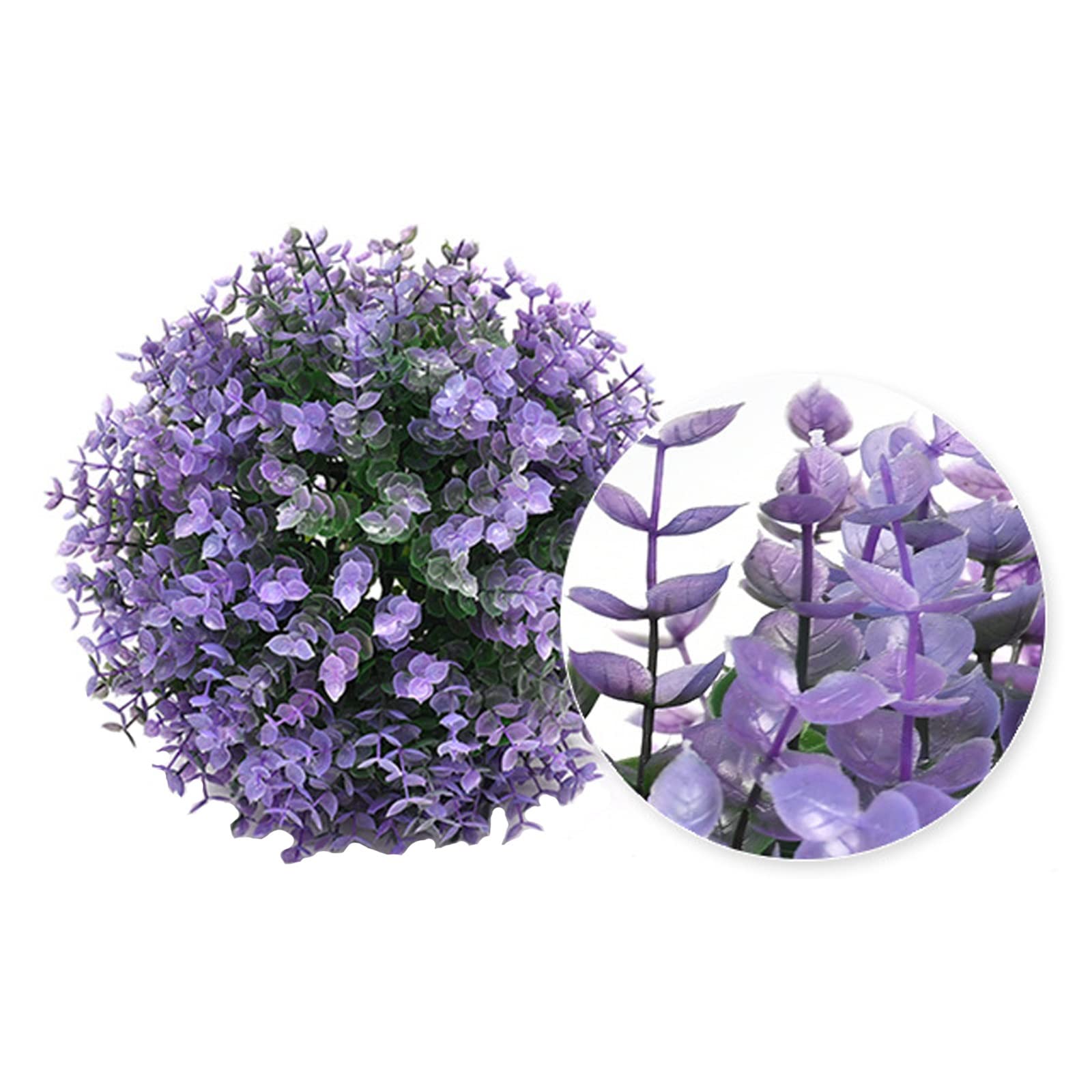 Bolas De Boj Artificial,Plantas Artificiales,imagen Realista,Diseño De Follaje Completo,Bola De Topiario De Boj,Para Jardinería, Casas Particulares,bola Artificial 1 Pieza ( Size : 55cm(21.6in) )