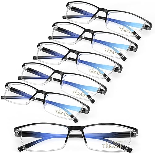 TERAISE Fashion Anti-blue light Reading Glasses Men Women Computer Reader