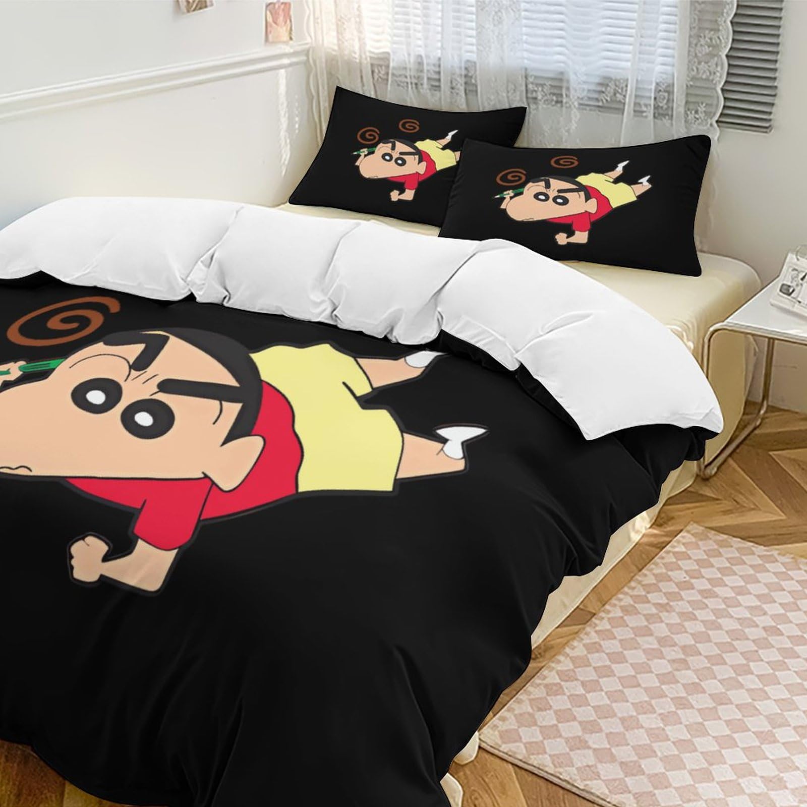 クレヨンしんちゃん 布団カバー 3点セット シングル 寝具カバーセット