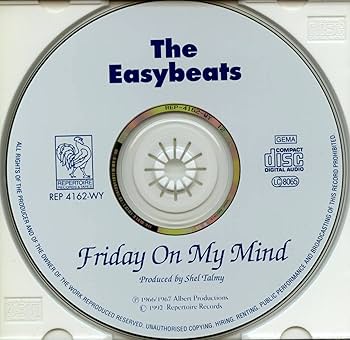 激レア日本盤　イージー・ビート Friday On My Mind 激レア日本盤 イージー・ビート Friday On My Mind Amazon.co.jp