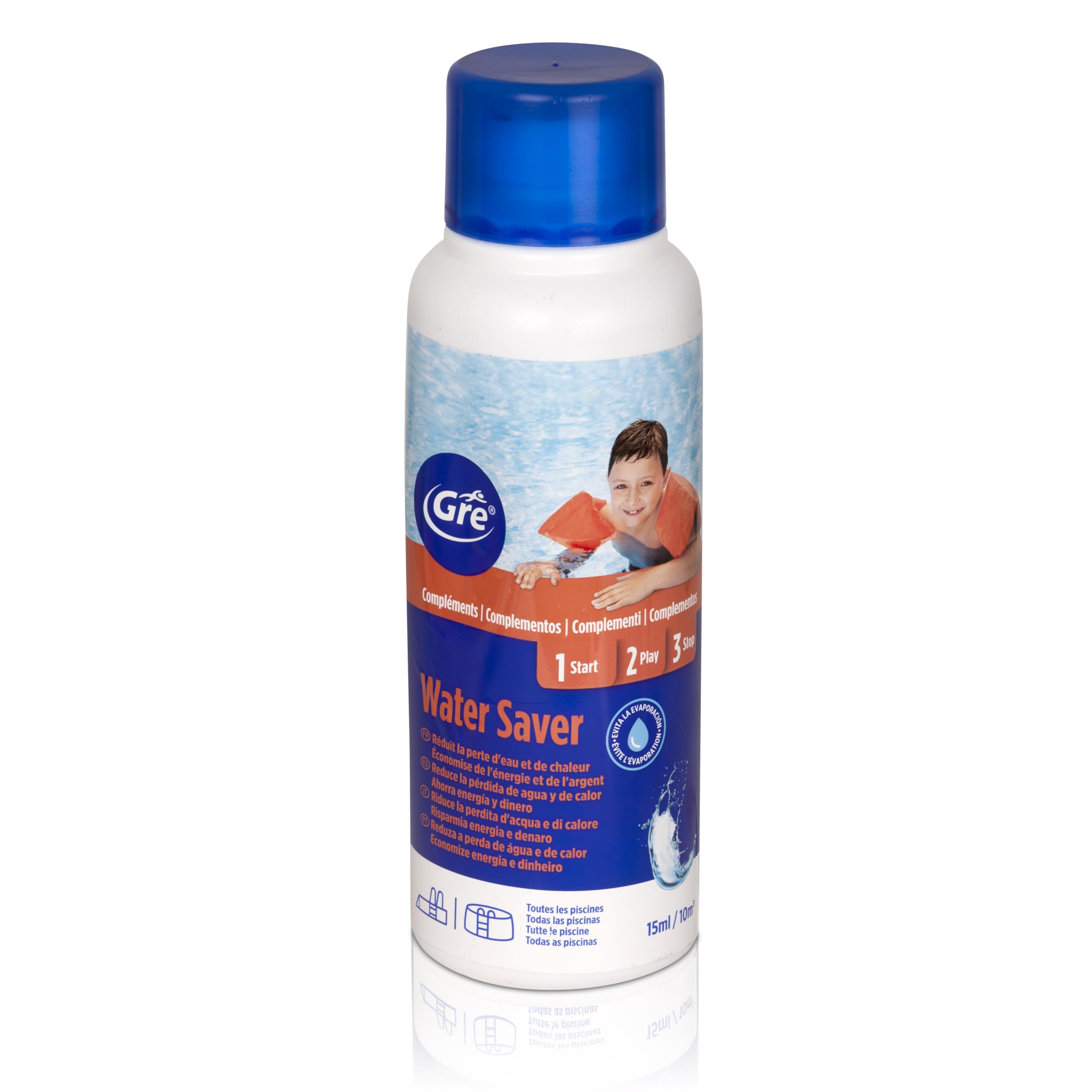 Gre 76115G – Water Saver, Reduce la pérdida de Agua y de Calor – 1 litro