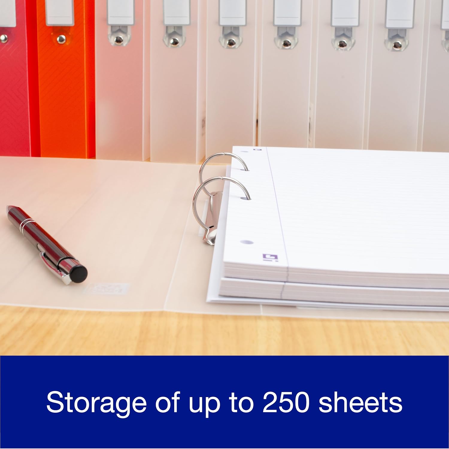 Elba Ring Binder 25mm Capacity A4 Clear