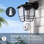 Luna Light Bulb Security Camera Wireless, 360° Pan Tilt Camera, Color Night Vision, LED Bulb & Spotlight, 2.4GHz 5GHz WiFi 6, Indoor Outdoor Porch Camera