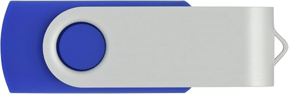 10 Pack USB Flash Drive Bulk - 8GB USB Memory Stick - USB 2.0, Blue