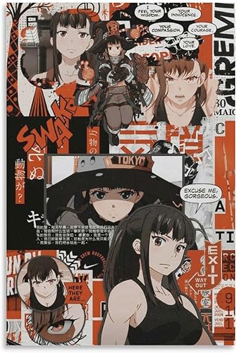 Oze Maki - Póster de anime genial para habitación de chicos, pósteres de anime para habitación, póster de manga para habitación, pintura decorativa,