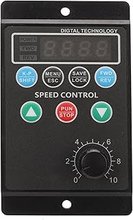 FLEXMAN Frequenzumrichter, 0,75 Kw Einphasen zu Dreiphasen Konverter, VFD Wechselrichter, Automatische Steuerungsausrüstung, Zubehör für Drehmaschinen, Fräsmaschinen, Pumpen