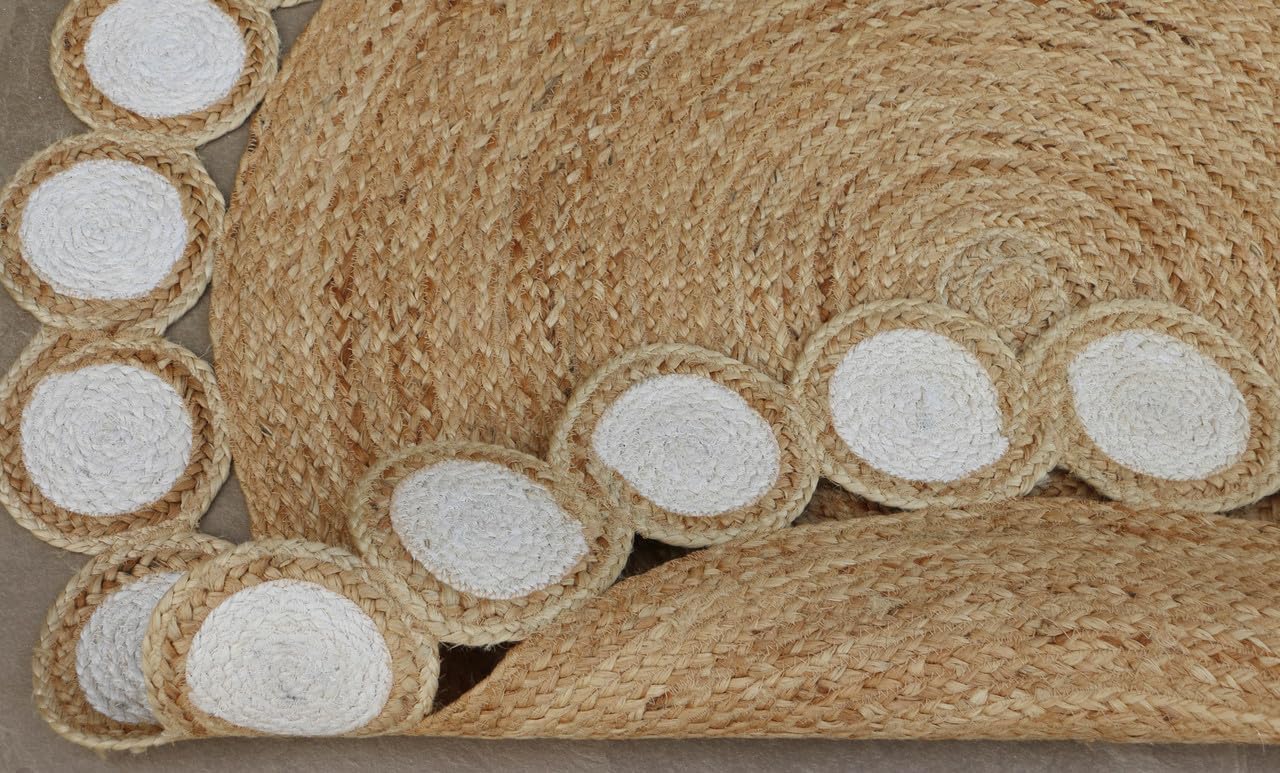 Elevated Earth-Tones Meet Geometric Precision in This Signature Series of sustainably Crafted Jute and Fiber Rugs.