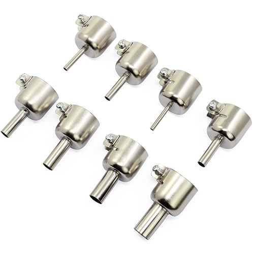 Miniatura 4 de OCR Boquilla de pistola de calor de 0.118-0.472 in, pistola de aire caliente, boquillas resistentes al calor, herramienta de puntas para estación de