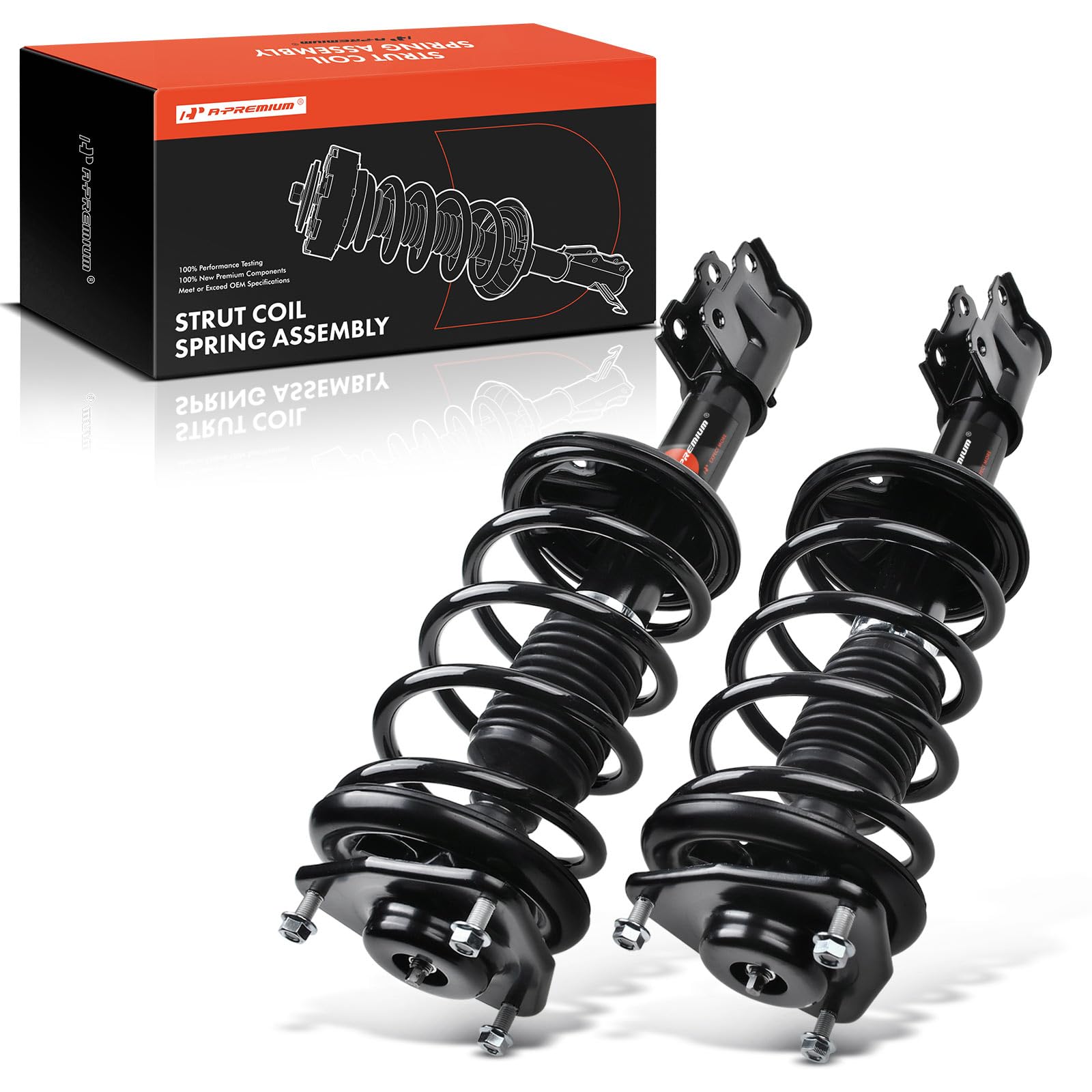 Amazon.com: A-Premium Front Pair (2) Complete Strut & Coil