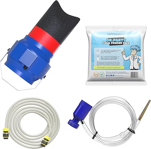 La máquina de espuma Super E 4.0 hace que la espuma Pro Super Stacking para eventos en el patio trasero – 14 lb silencioso sueño del operador de