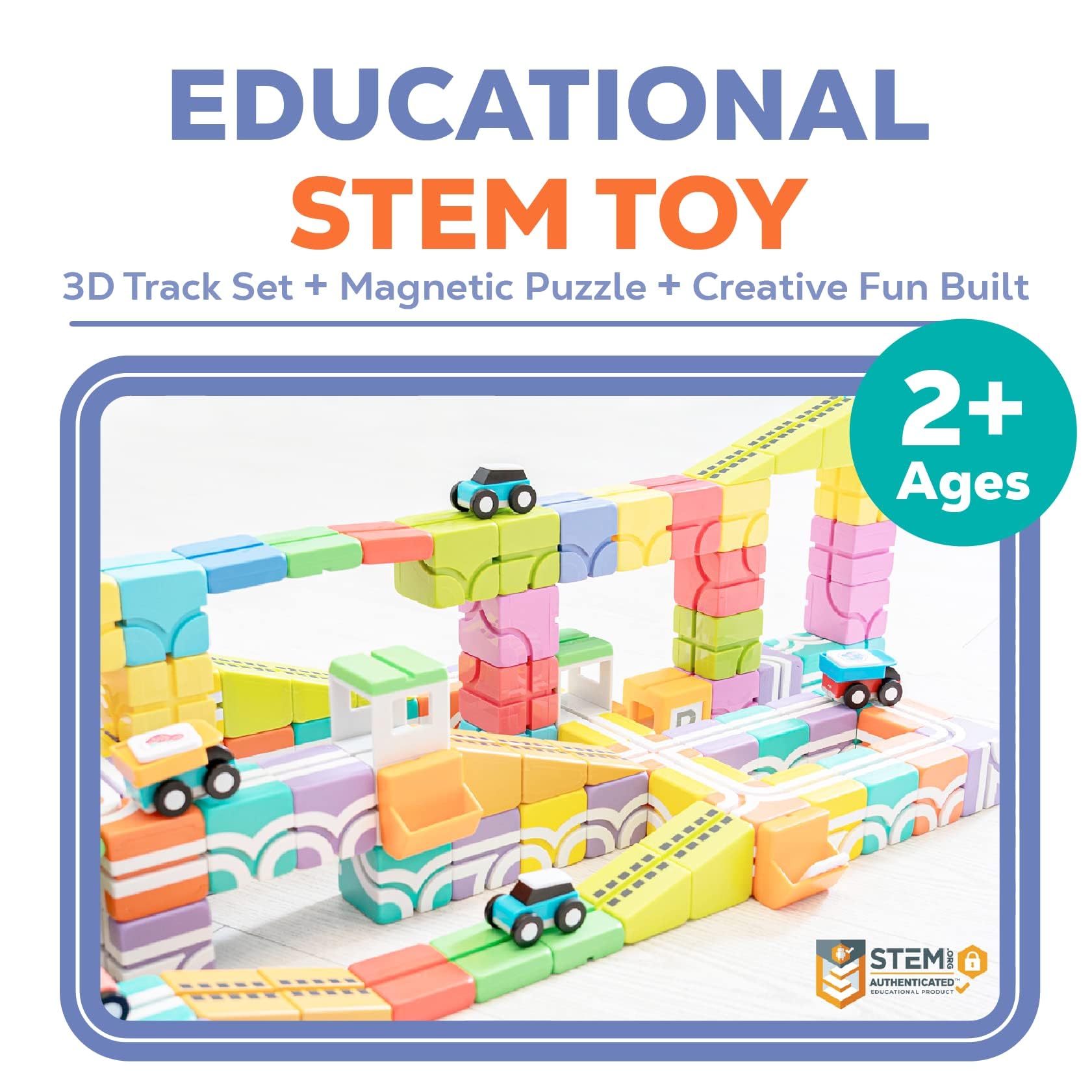 Qbi Magnetic Cubes Supermarket Adventure Qbi Explorer Collection