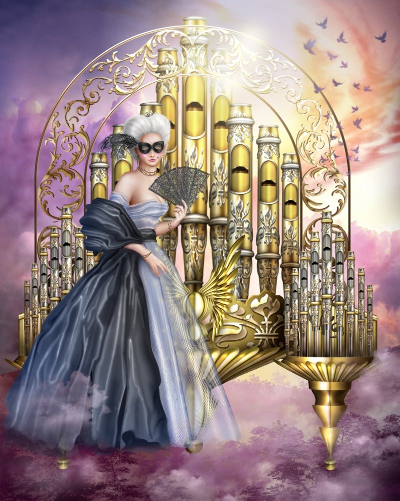 Toccata Variant 1 Poster Print by Ciro Marchetti (24 x 30)
