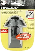 Vista 8 de Danco Disposal Genie Filtro de Eliminación de Basura Protector contra Salpicaduras de Drenaje de Fregadero de Cocina Raspador de Alimentos