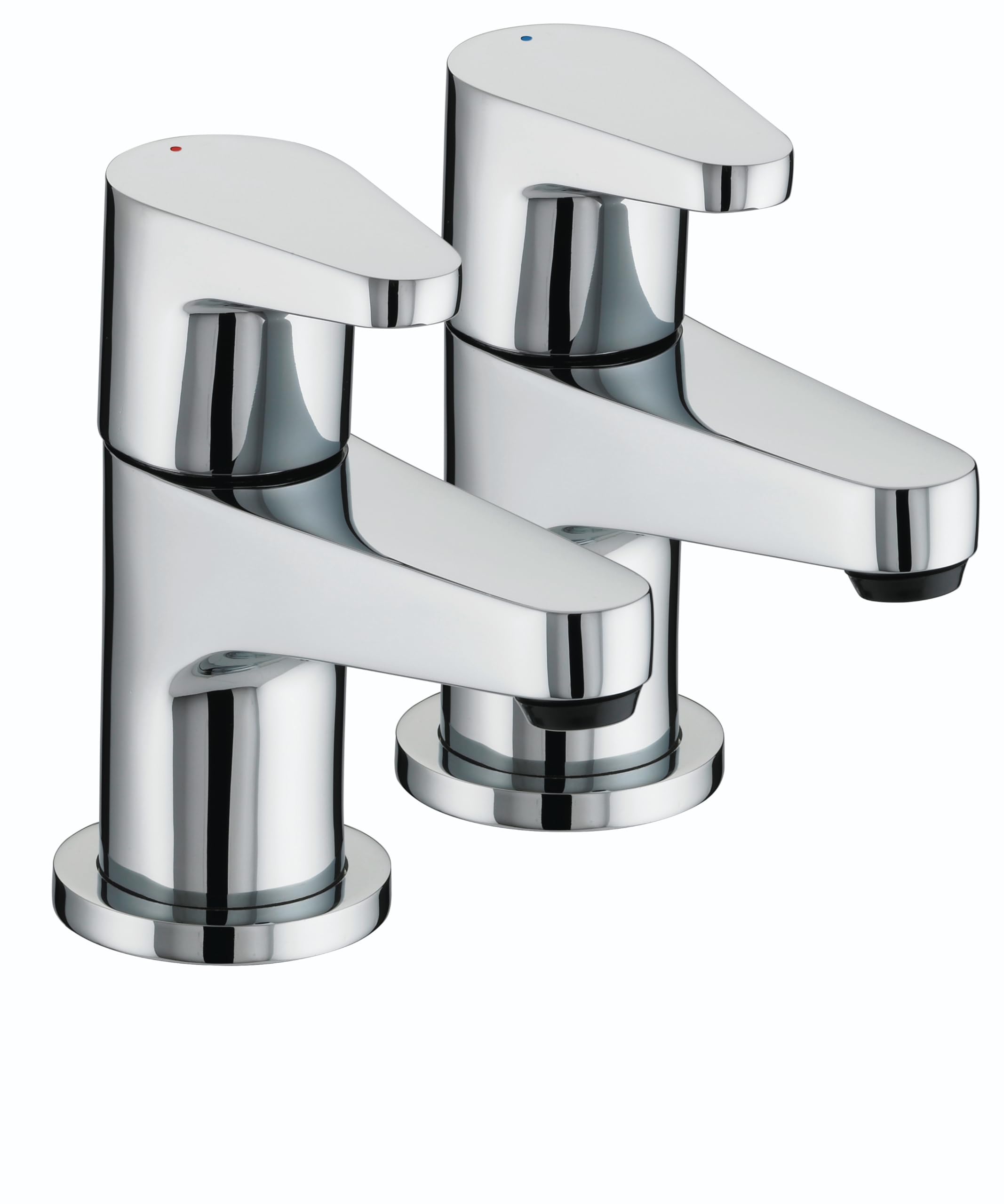 Bristan Chrome Qst 3/4 C Quest Bath Taps - Plated