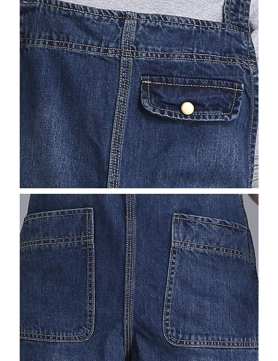 Sukany Casual Baggy Denim Jean Tuta Allentata Salopette Salopette Harem Pagliaccetto Tuta Pantaloni