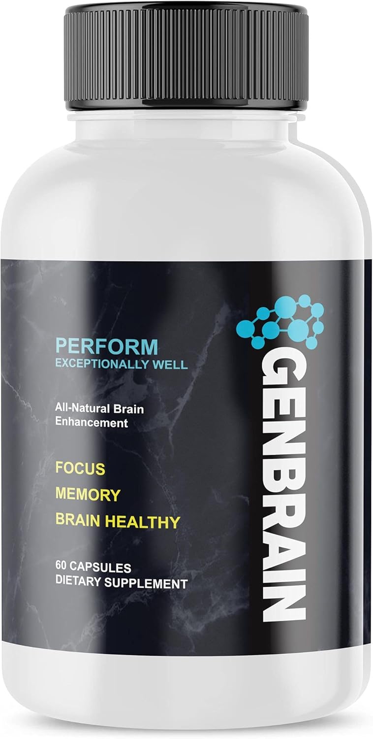 Buy Genbrain Brain Supplement Pills Genbrain Focus Memory Brain Health Advanced Brain Formula 60 Capsules Online In Indonesia B093r86vks