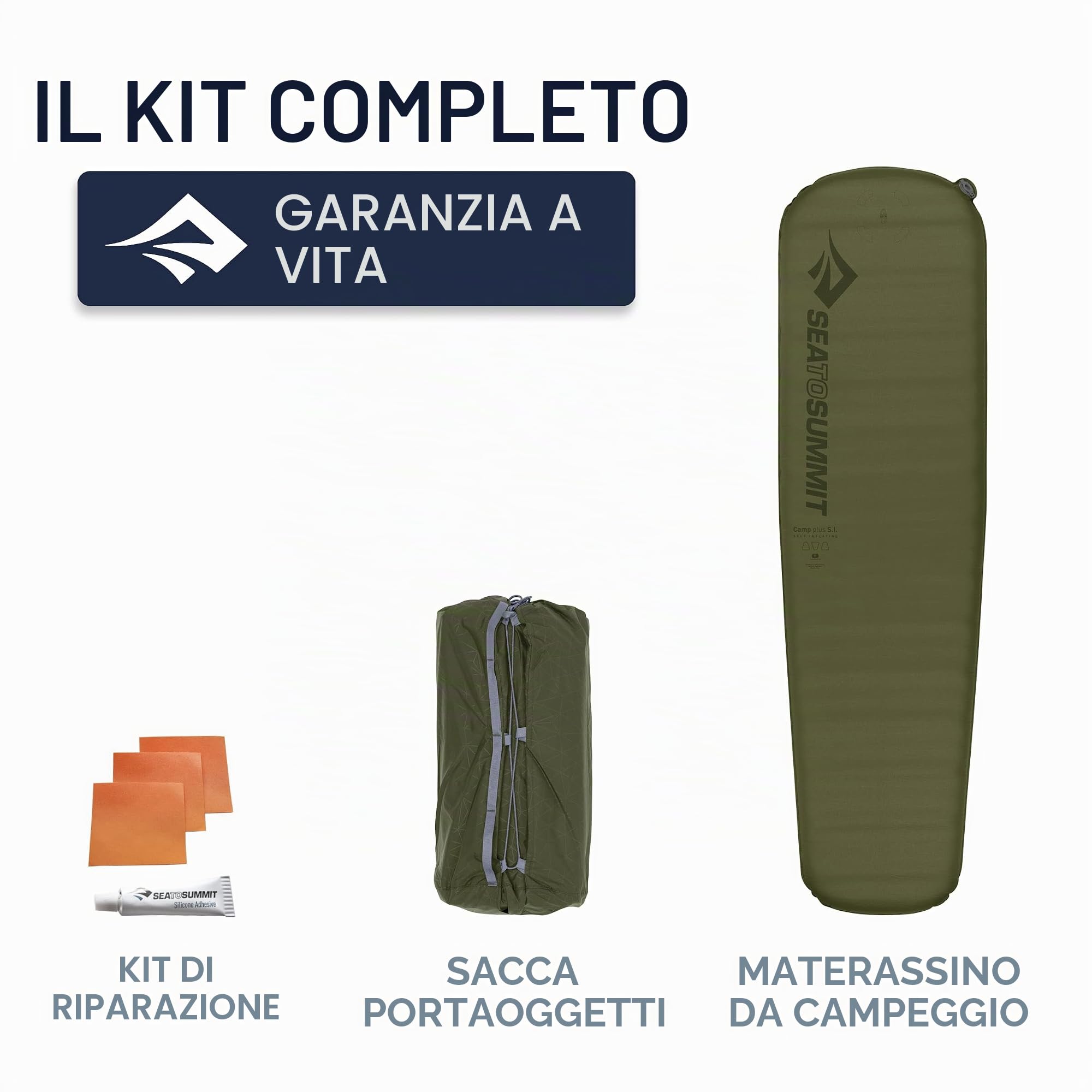 Sea to Summit Materassino Isolante Camp Plus Selfinflating