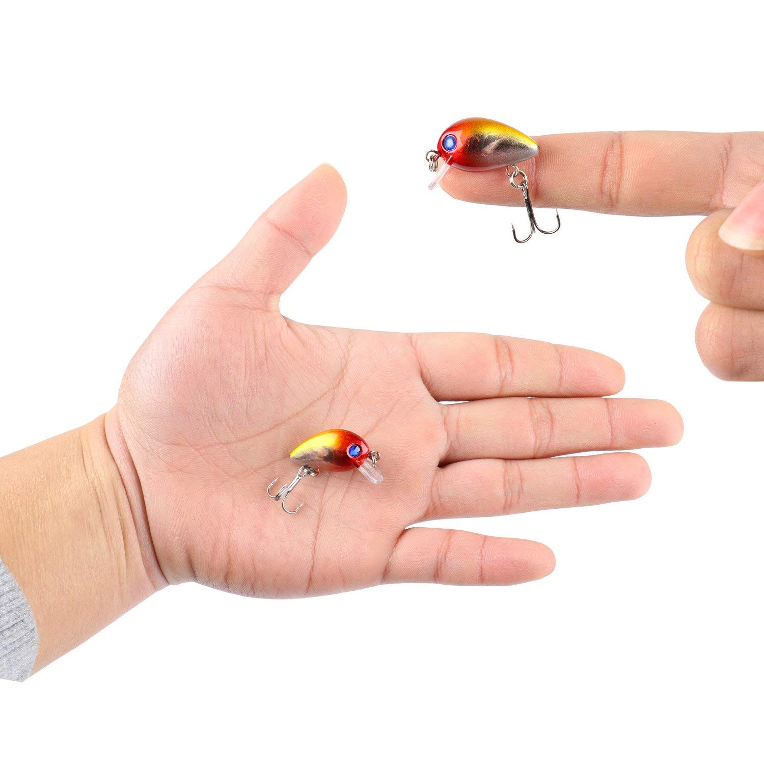 Amazon.co.jp: Juemenzhe ルアー 釣具セット クランクベイト ジャーク