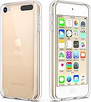 Vista 10 de ULAK Funda transparente compatible con iPod Touch 7/6/5 con 2 protectores de pantalla, [antiamarilleo] Funda protectora delgada y suave de TPU