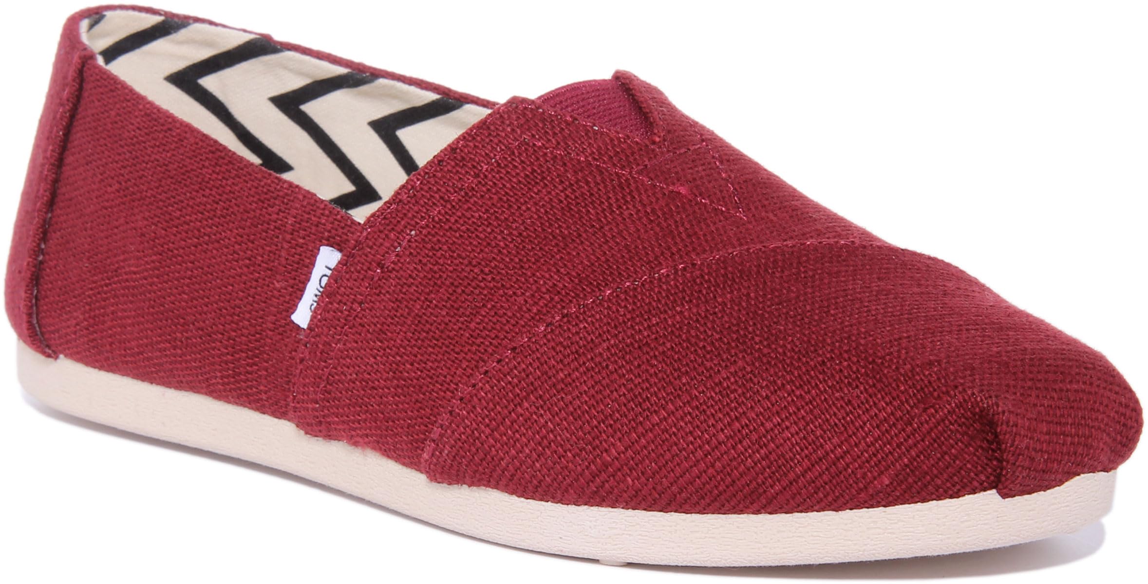 Toms Damen Alpargata recycelter Baumwollleinen Flacher Slipper