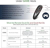 Vista 6 de VR SHINECON Más reciente Control Video Play Scroll XINPUT Juego Adaptador Inalámbrico VR Joystick Gamepad Control remoto para Android IOS Smartphone