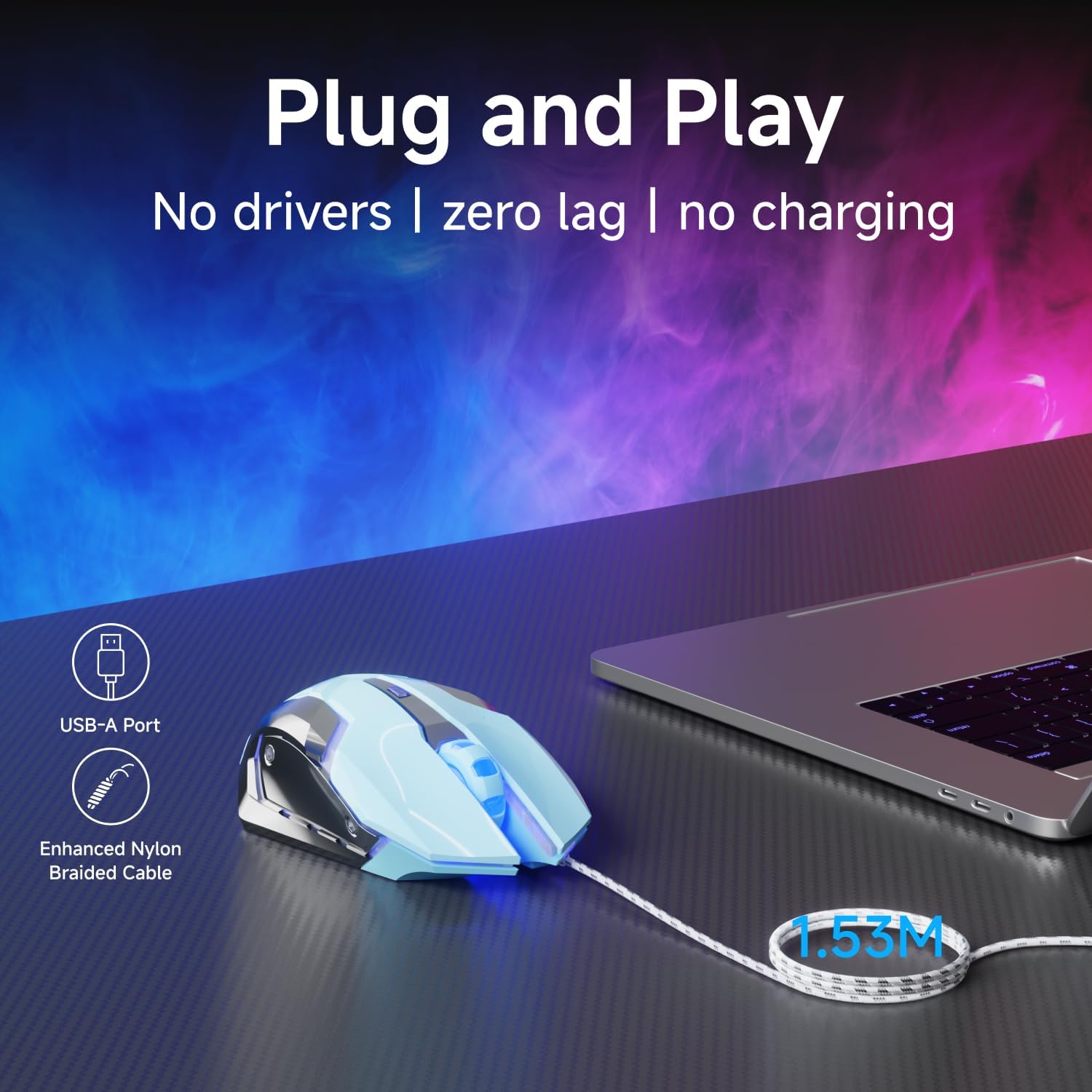 Plug and Play USB-A Port