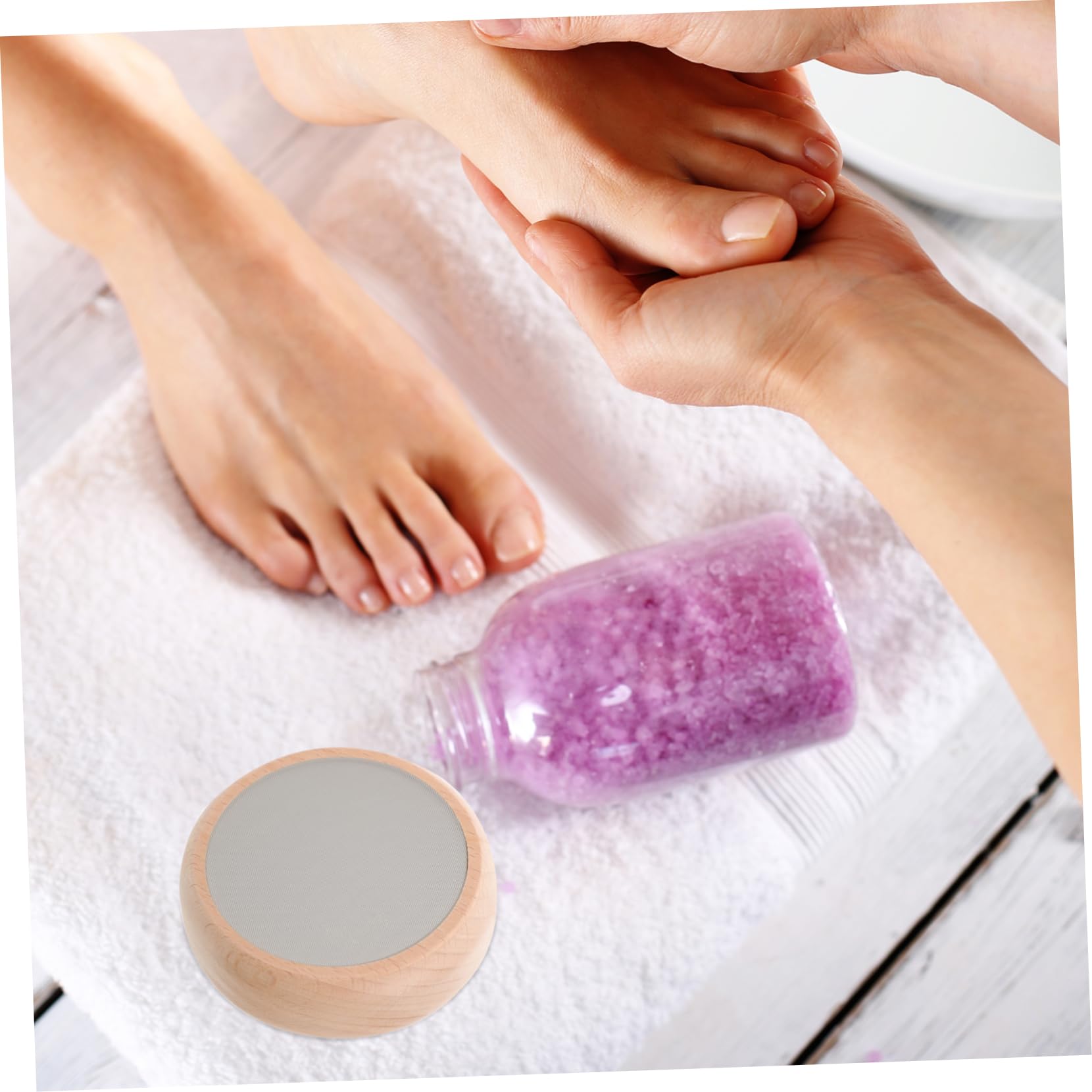 IWOWHERO Hair Removal Device Wooden Epilator Leg Hair Eraser for Women Men Arm Scrubber