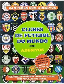 Campeões com Adesivos: Clubes de Futebol do Mundo
