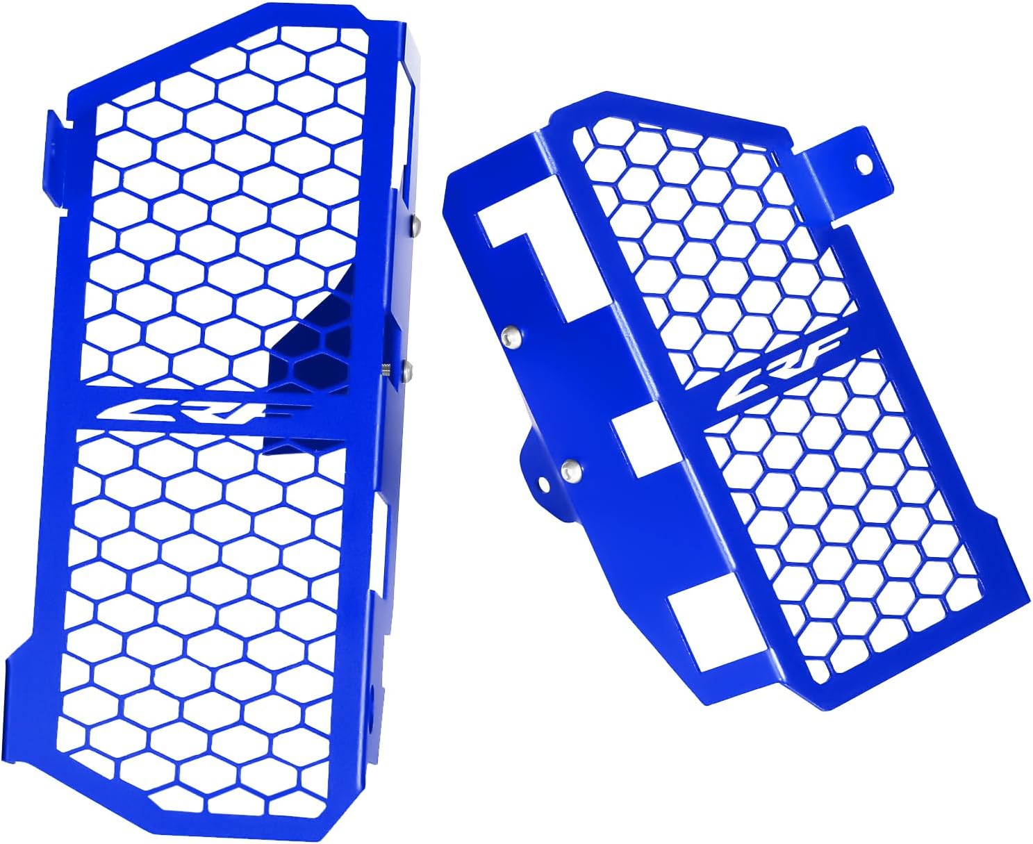 CRF450L Radiator Grille Guard Protector Cover Aluminum Alloy Compatible With CRF450L 2019-2022 CNC Dual Sport Radiator Guard (Blue)
