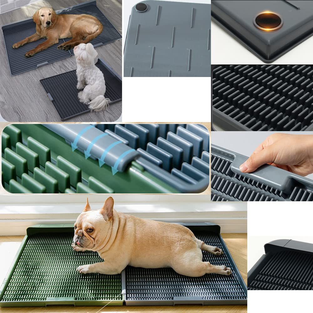 Amazon | 接続可能な犬用トイレホームトレーニングトイレ用トイレ