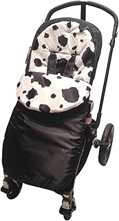 Animal Print acolchado saco/Cosy Toes Compatible con Uppababy Vista/Cruz/G-Luxe vaca