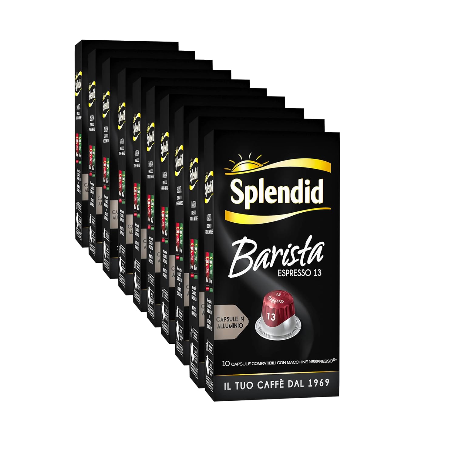 Svuota Capsule Plissé MDL20 B Per Nespresso E Vertuo - Design Michele De Lucchi, Nero - Foto 4