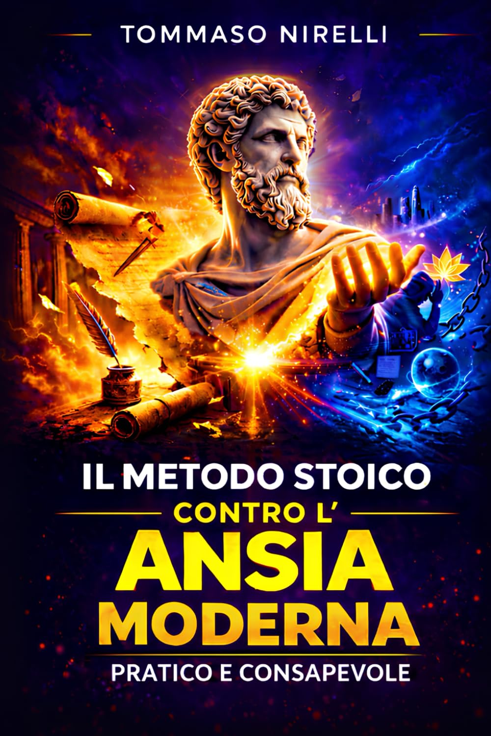 Il Metodo Stoico contro l’Ansia Moderna: Pratico e Consapevole: Dalla filosofia antica agli strumenti mentali per correggere gli errori di giudizio e ritrovare equilibrio