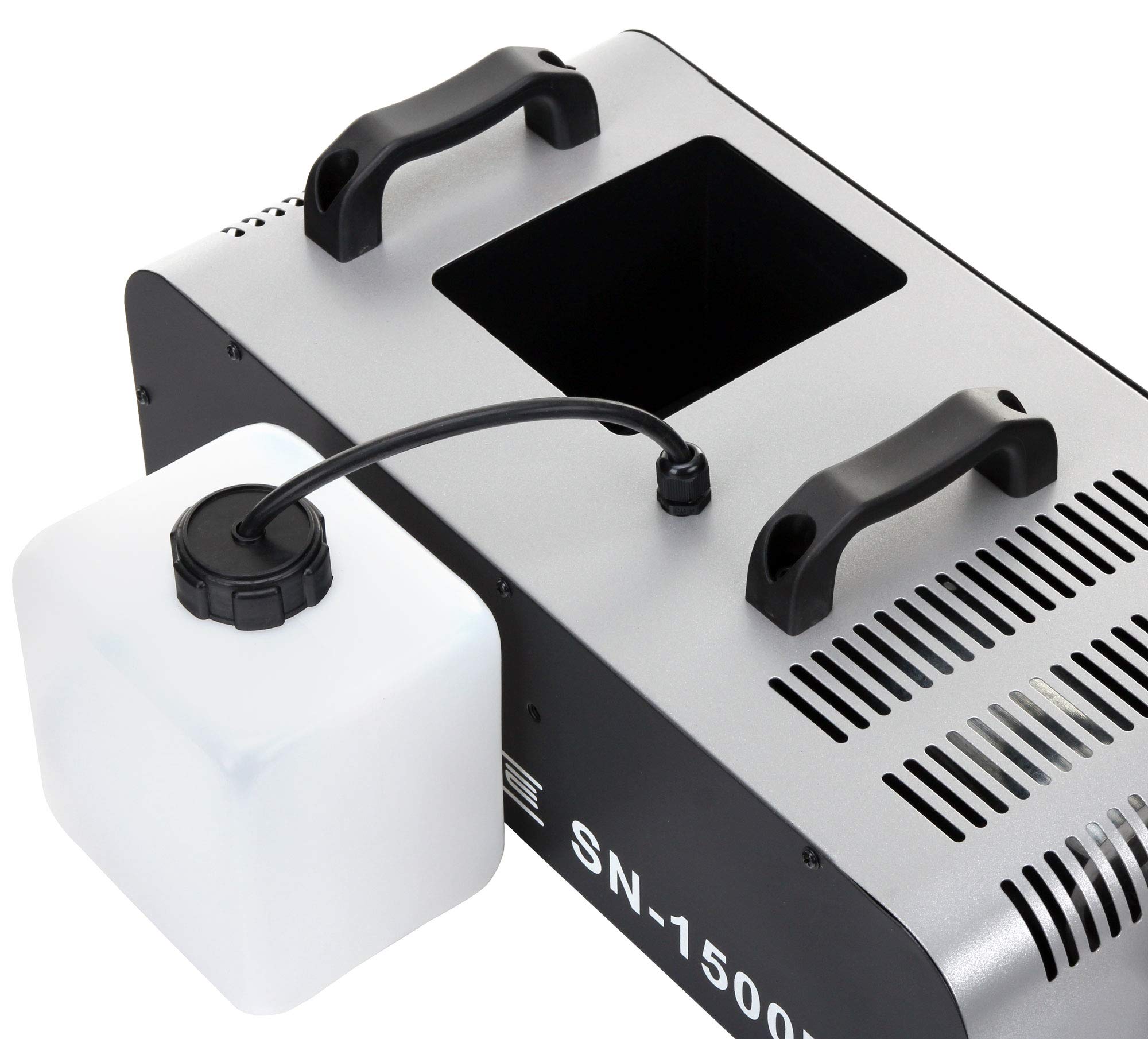 Showlite SN-1500D DMX Nebelmaschine 1500W Set mit 1l Fluid, Gewicht: 12