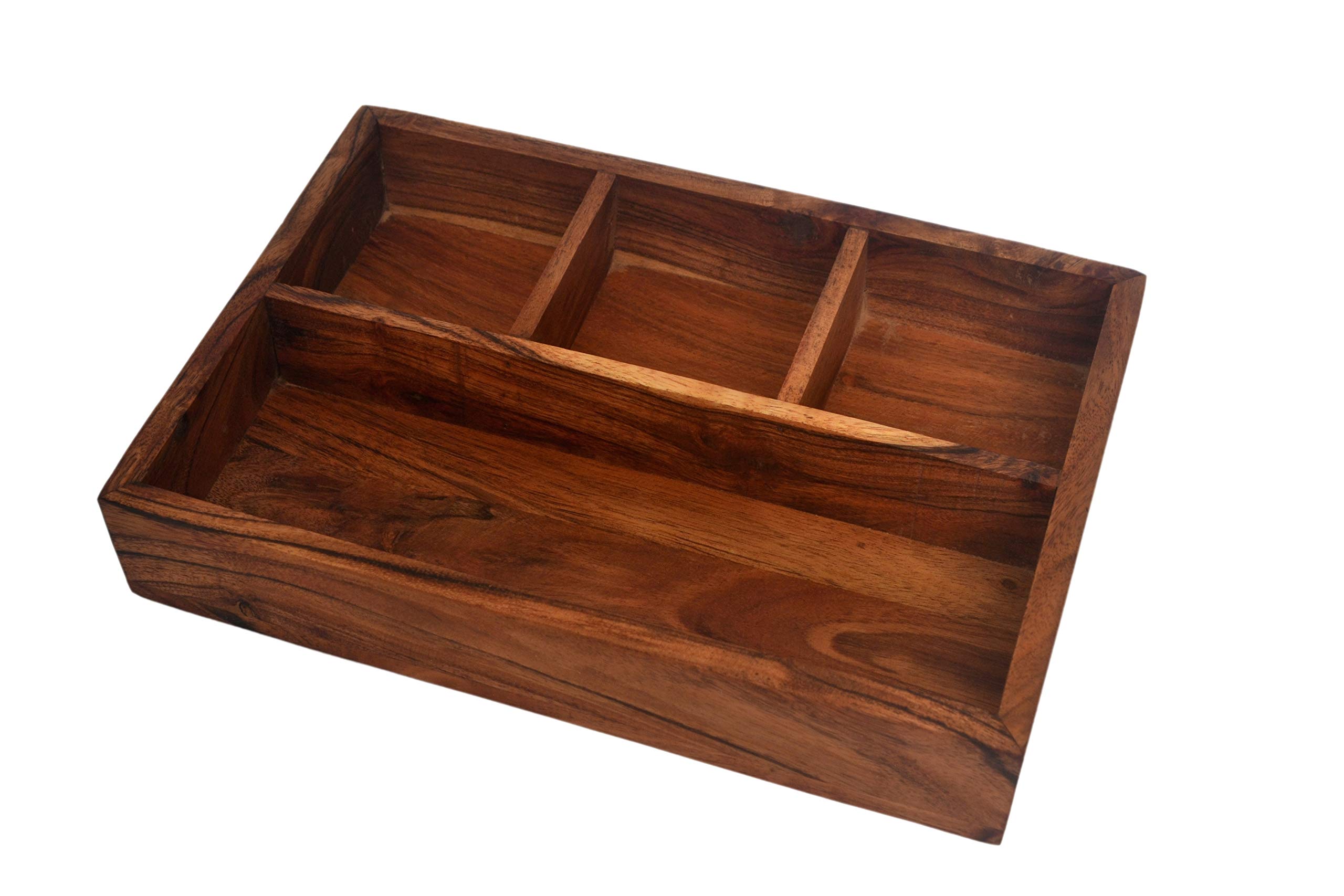 Buy Kaizen Casa Acacia Cutlery Tray Kitchen Utensil Silverware Flatware
